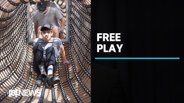Researchers look into playground design to better suit young adults with disabilities | ABC News