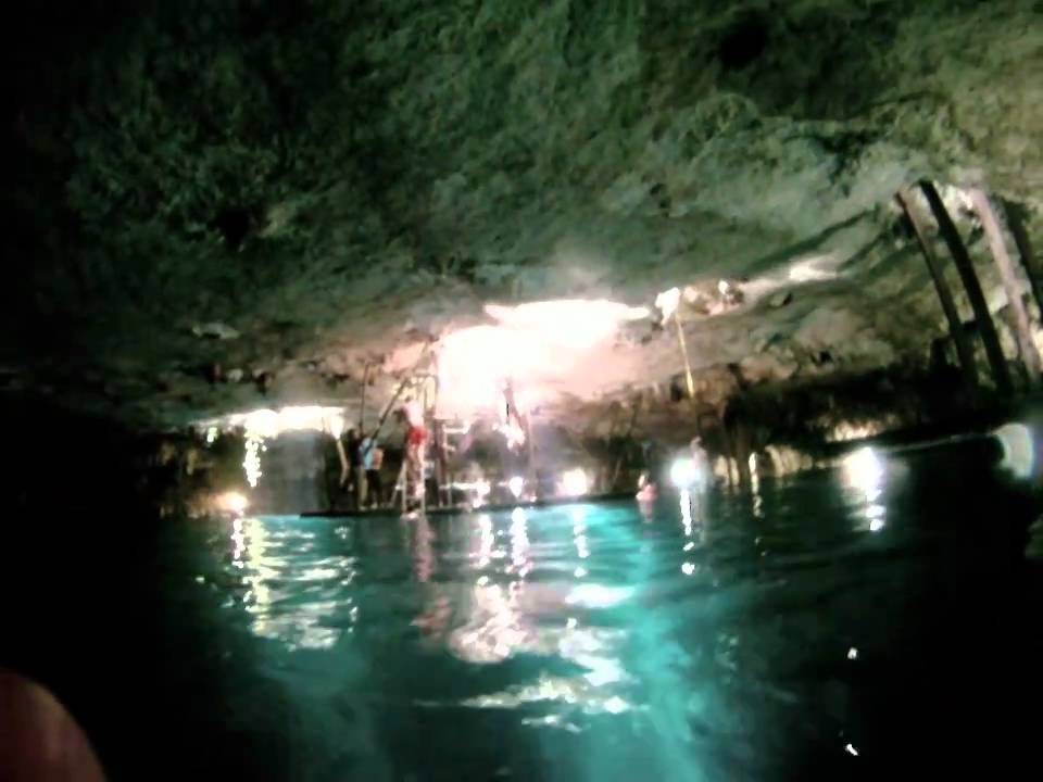 Taylor zip lining into cave YouTube