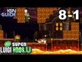New Super Luigi U 3 Star Coin Walkthrough Peach S Castle 1 Magma Moat New Super Luigi U 3 Star Coin Walkthrough Peach S Castle 1 Magma Moat