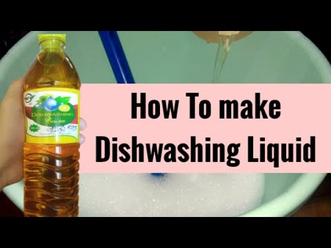 How to Make Dishwashing Liquid For Business ( Di kailangan ng malaking ...