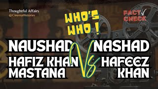 Naam Ek Fankar Anek Part - 4 Lost Legends Of Early Indian Cinema The Confusion Of Shared Names