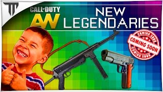 New Mp40 & M1911 Legendary Weapon Dlc Coming Cod Aw New Gun Dlc Sept 2015