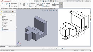 SolidWorks Tutorial for beginners Exercise  02
