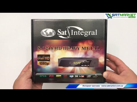 Видео обзор Sat-Integral S-1248 HD HEAVY METAL