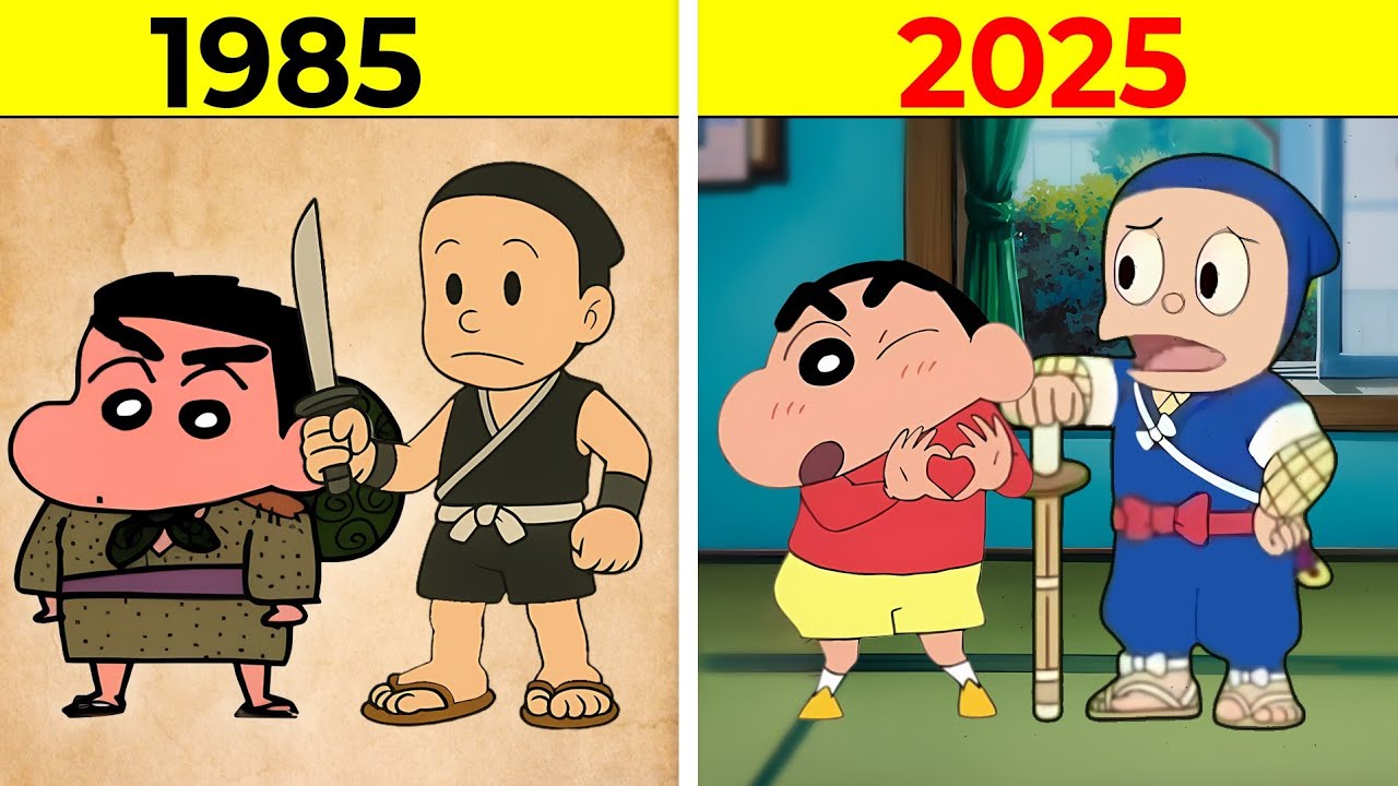 First & Final Design of Anime Characters?