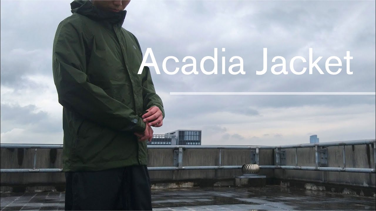 Acadia Jacket 輕量防水外套- YouTube