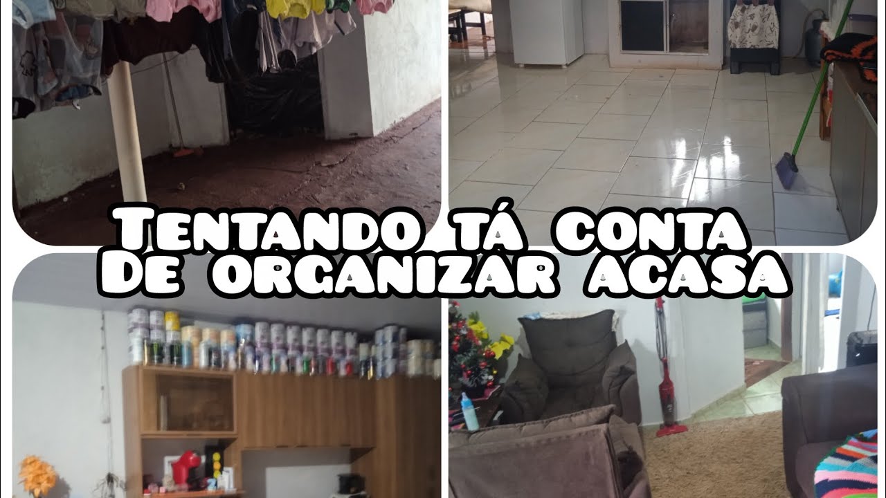 Tentando organizar a casa,,lavei muitas roupas,,tentei mudar a sala e limpei a cozinha 😃