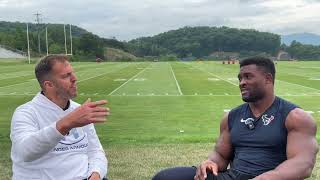 Danielle Hunter Put On MORE Muscle And Man I Gotta Get Back In The Gym: Houston Texans Interview