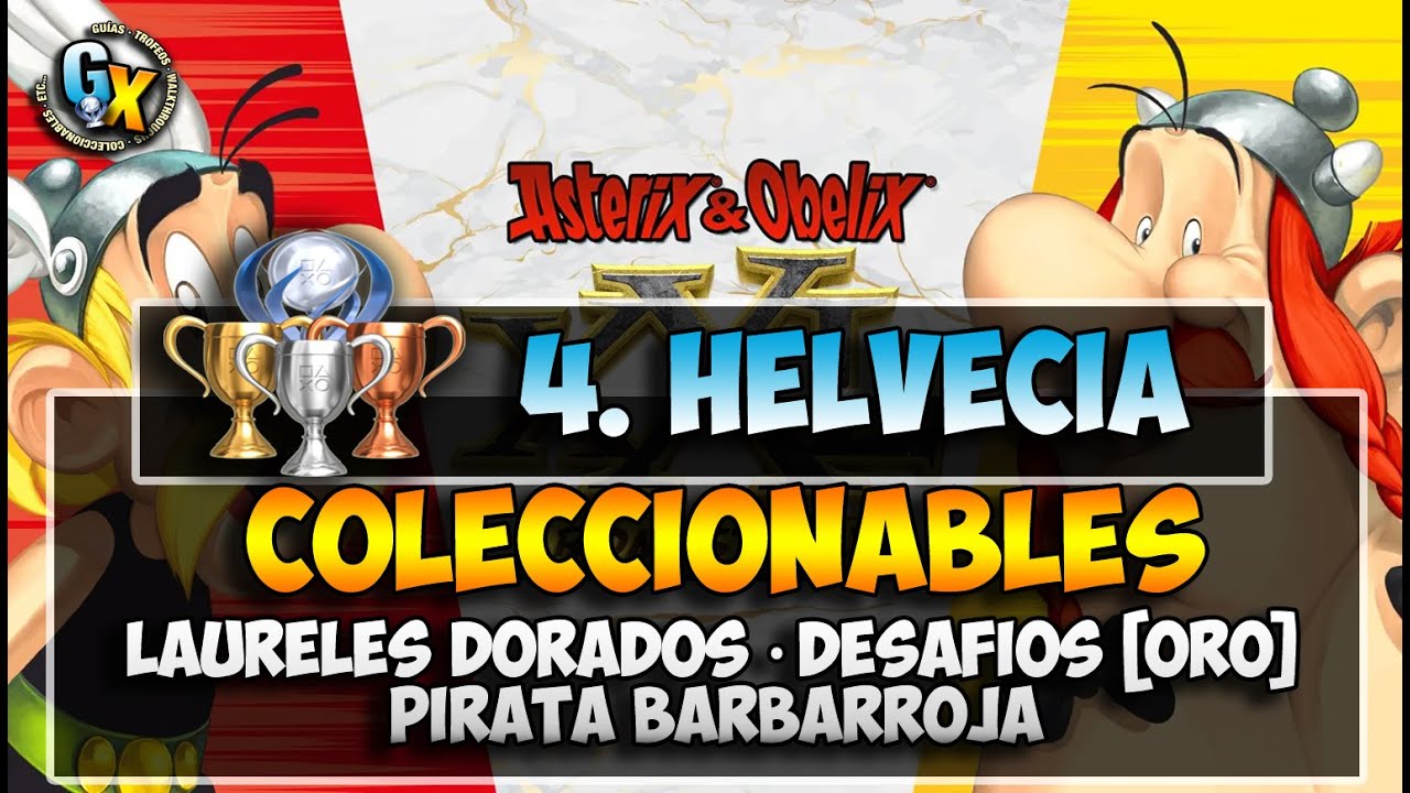 (4) HELVECIA | COLECCIONABLES: LAURELES DORADOS, DESAFÍOS,... | ASTERIX & OBELIX XXL: ROMASTERED