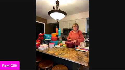 Cooking with Tupperware Chef Jeni Cheatham