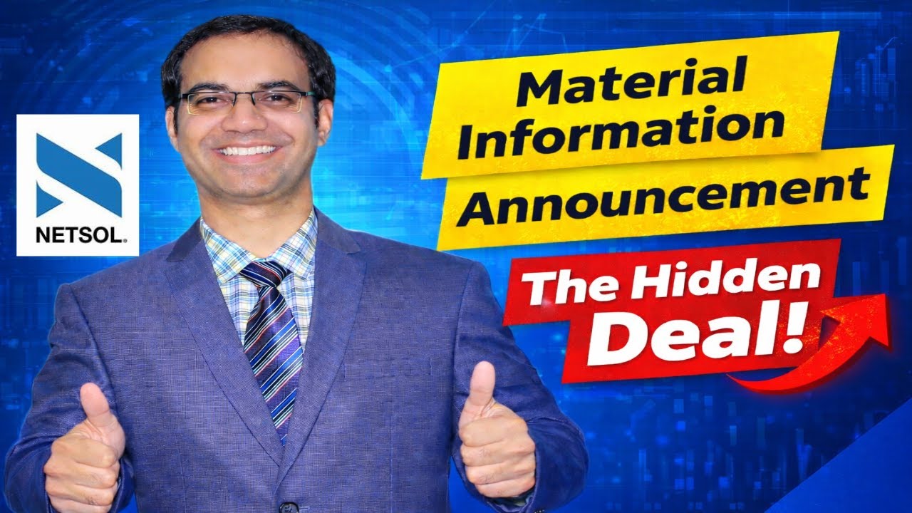 Sadaf Riaz Netsol NETSOL Big News: 96,244 Shares Transfer! Good or Bad? - YouTube