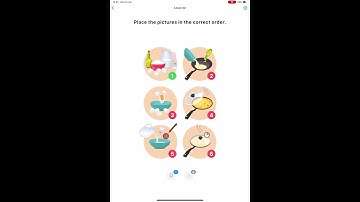 Easy Game - Brain Test Level 22 - Place the pictures in the correct order