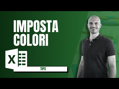 Video: Come schiarire un colore di riempimento in Excel?
