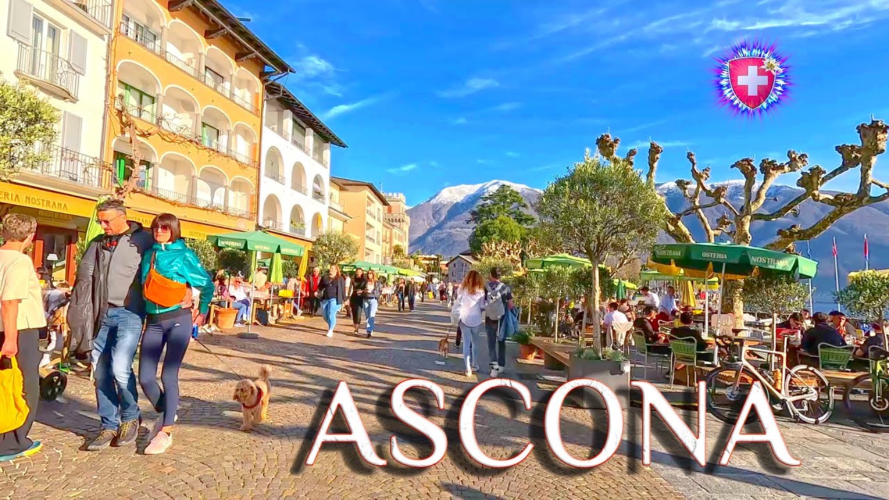 ASCONA SWITZERLAND ✨ Exploring the beauty of Ascona`s Embankment / Lake Maggiore TESSIN