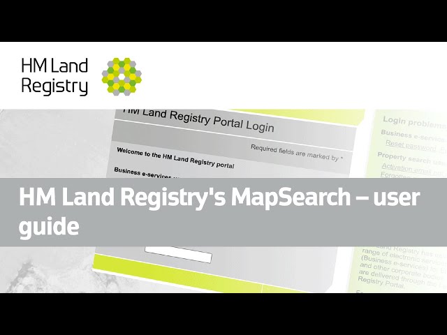 Land registry business plan