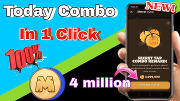 Memefi Claim Combo | memefi 4 July Combo | memefi free 4 MILLION | memefi secret Top Combo Reward
