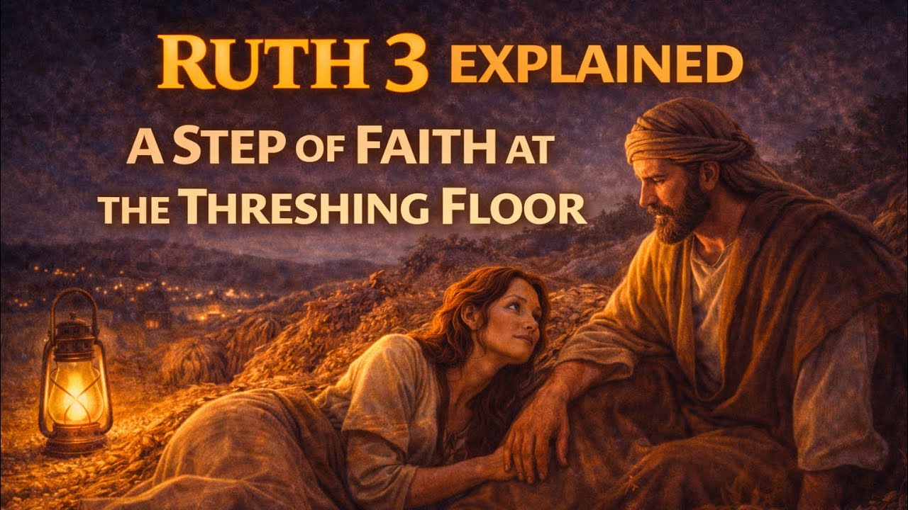 Ruth Multi Step Machine Ruth 3 Explained — A Bold Step of Faith at the Threshing Floor - YouTube