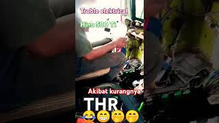 Anugerah Rezeki Teknik #troble elektrik #Hino 500#tronton#trailer#Gazolin n Diesel Engine