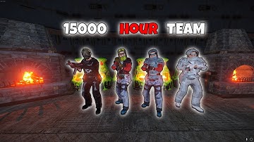15,000 Hour Team Snowballing - Rust Console
