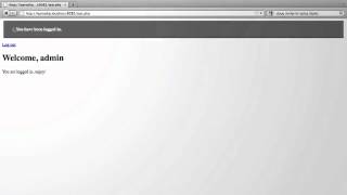 90. Demoing our log in form (a Drupal how-to)