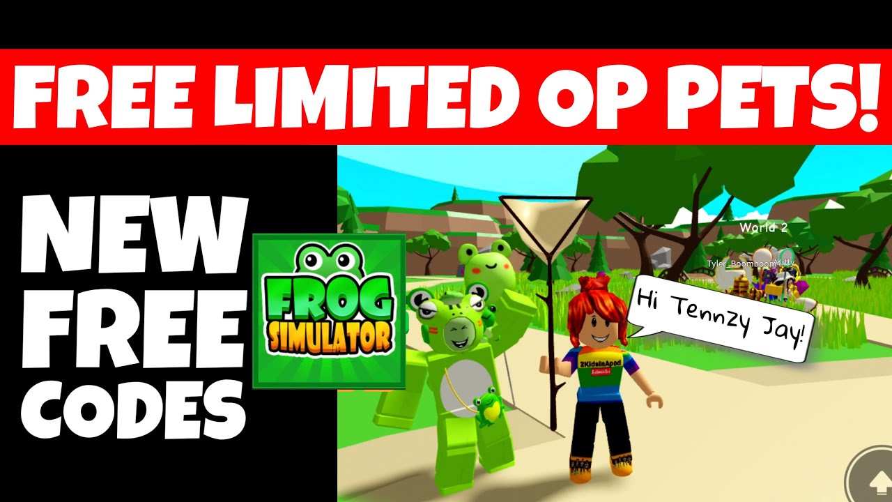 new-free-codes-frog-simulator-from-noob-to-pro-free-limited-op-pets-youtube
