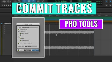Avid Pro Tools: How to Commit Tracks -- OBEDIA.com Digital Audio Training and Tech Support