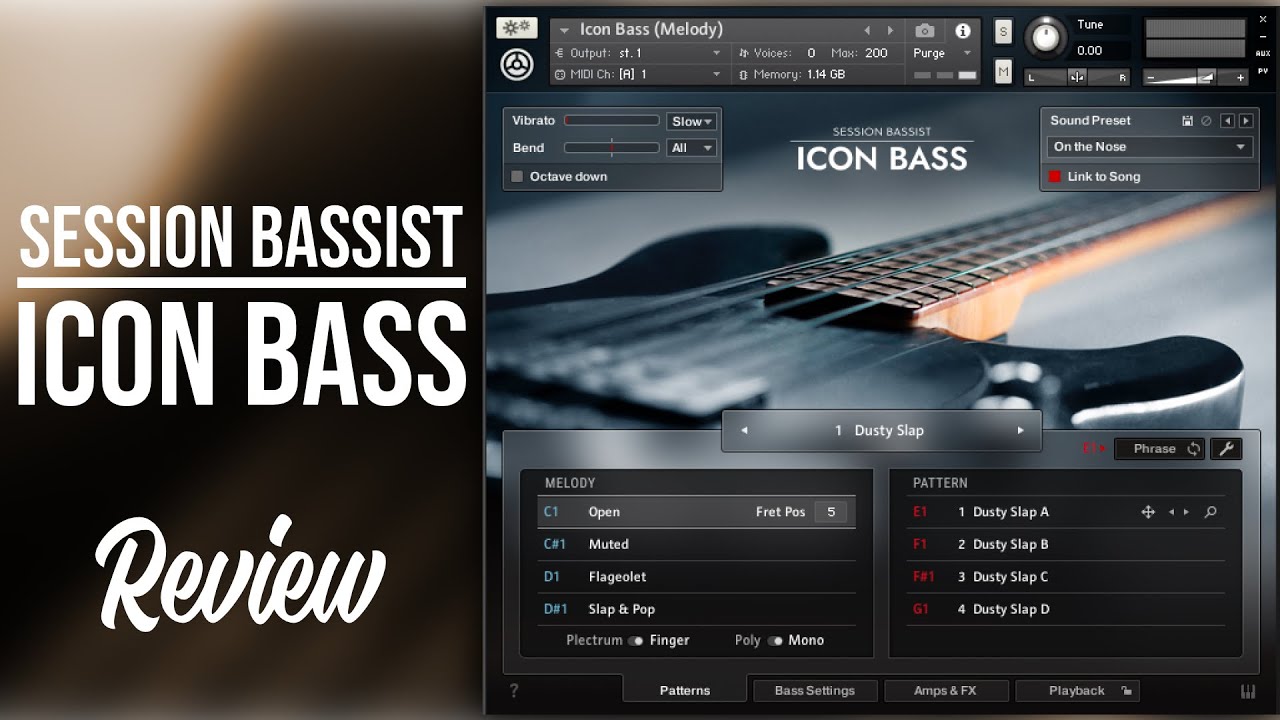 Guitar : Session Bassist - Icon Bass