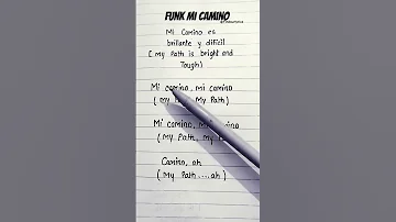 FUNK MI CAMINO Sayfalse X JuniorRCE Lyrics English Translation 
