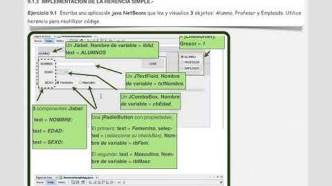HERENCIA (PARTE 2) - IMPLEMENTACIÓN DE LA HERENCIA SIMPLE ...1