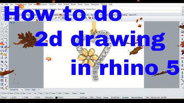 How to do curve 2d drawing in rhino5 matrix9 jewellery cad design #rhino #jewellery #cad