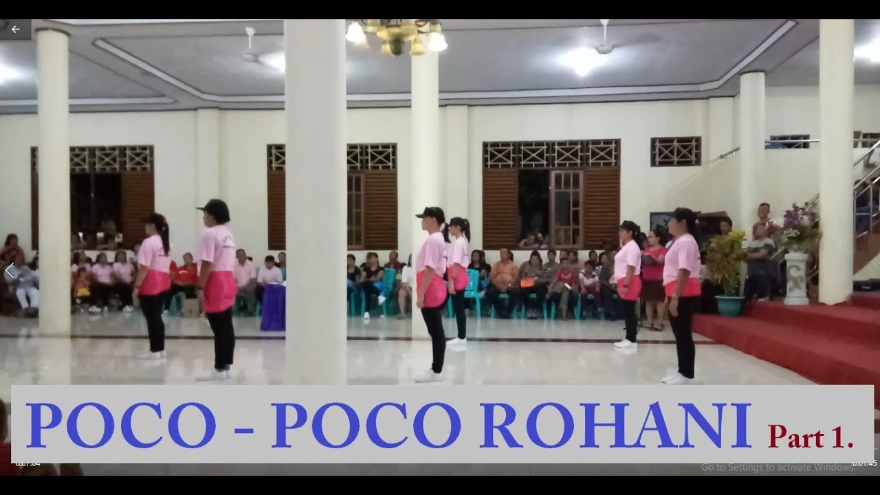 Poco Poco Rohani Part 1 Youtube