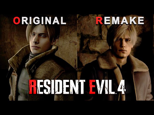 Resident Evil 4 original vs Remake Characters Comparison W or L ? - 9GAG