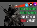 3 Top Altcoins To Buy &amp; HODL During Next BEAR Market To Build Crypto Wealth VET VeChain AUDIO Audius