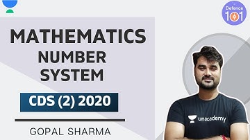 Number System | Mathematics | Target CDS (2) 2020 | Gopal Sharma