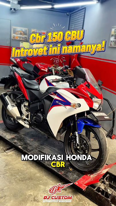 Di modif tapi ga kaya di modif cbr 150 cbu ini kok bisa