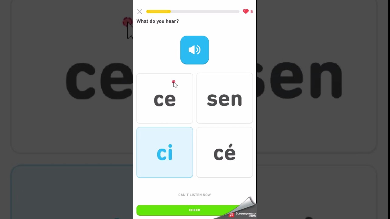 Sound Of Ce In French 09ish Duolingo Language