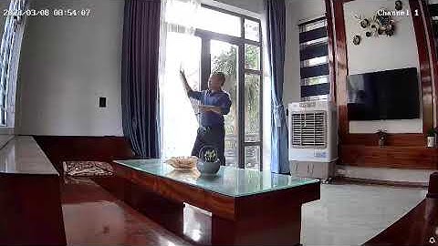 Chất lượng Camera Wifi Tiandy TC-H332N ban ngày