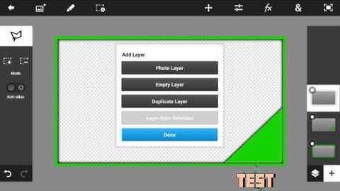 Photoshop touch (custom border tutorial)