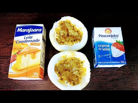 Veja o Segredo para fazer o verdadeiro Mousse de maracujá 