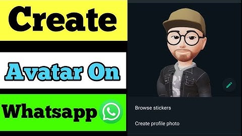 How to create avatar on WhatsApp 2023 | WhatsApp new Update 2023 | WhatsApp avatar kaise banaye