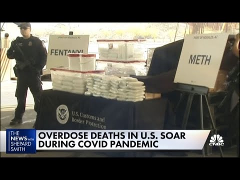 U.S. drug overdoses skyrocket during the pandemic