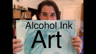 Alcohol Ink : How it works and some surprising ways to use it.