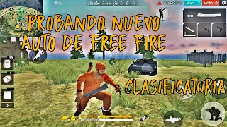 Clasificatoria En SOLO y PRUEBO El nuevo AUTO deportivo de+*FREE FIRE*+ screenshot 5