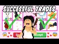 My SUCCESSFUL TRADES in ADOPT ME (With Proof)!! 🤯