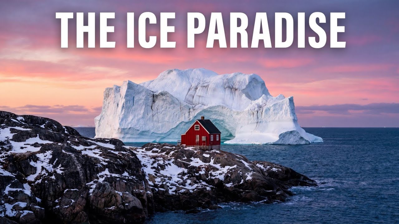 Greenland 4K - The Most Peaceful Winter Scenery for Sleep 🇬🇱❄️