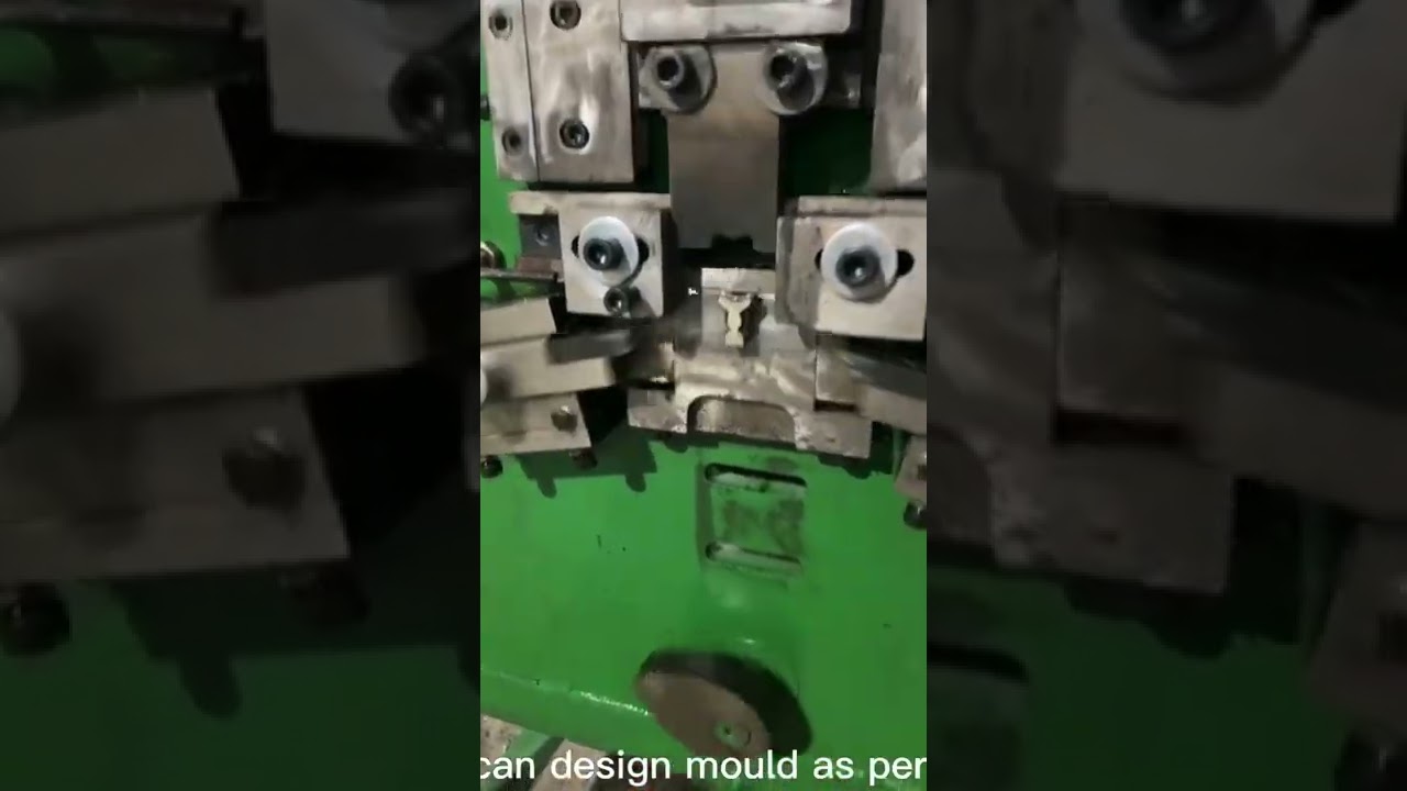 mechanical type 1.2-1.8mm steel wire buckle clothespin spring making machine