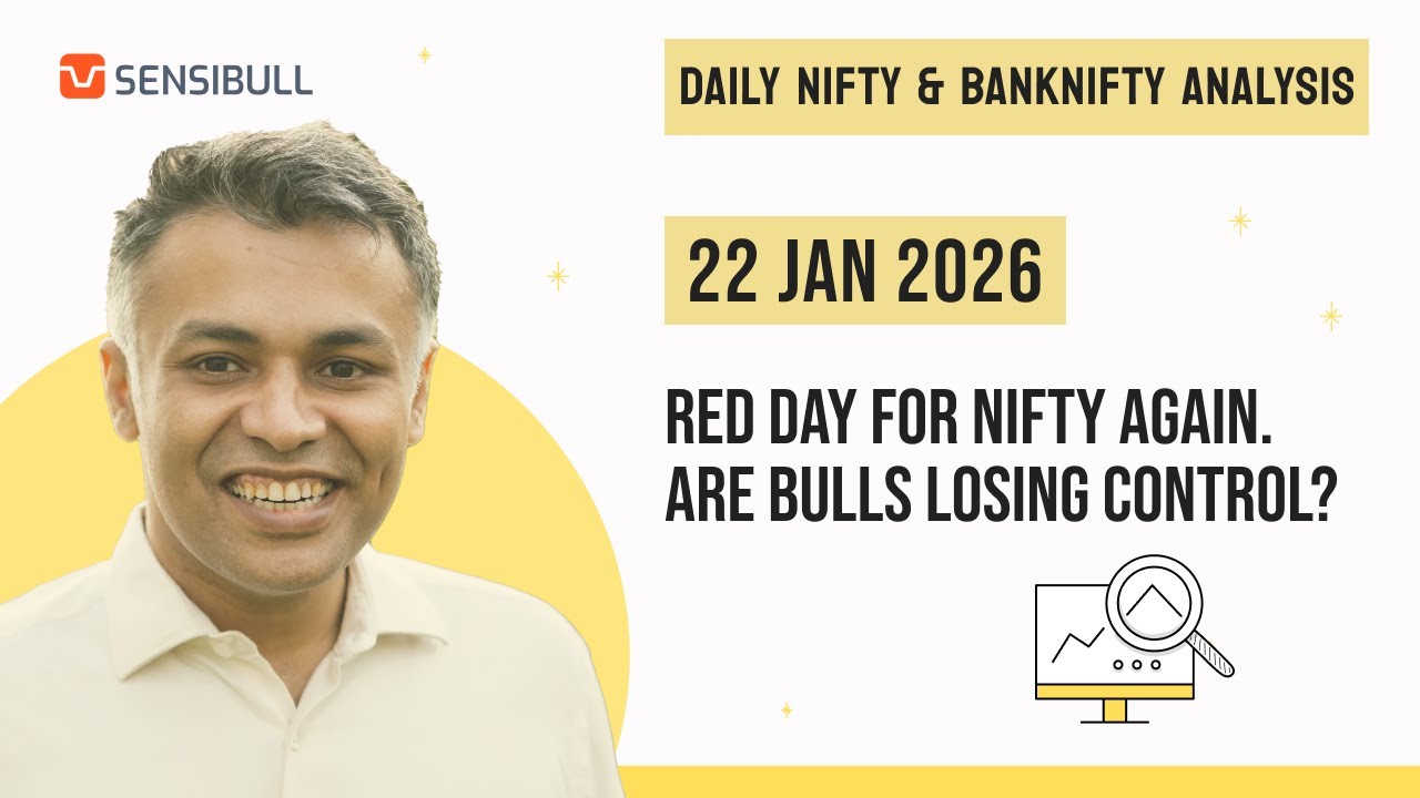 NIFTY & BANK NIFTY Analysis for Tomorrow | Stock Market Outlook | 22 January 2026, Thursday