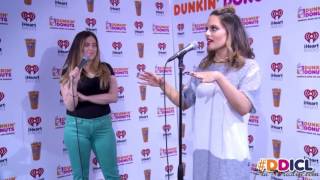 Pia Toscano - Interview - Dunkin' Donuts Iced Coffee Lounge - 4/19/16