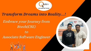 My Placement Journey from Btech (CSE) to Associate Software Engineer | QSpiders Old Airport Road