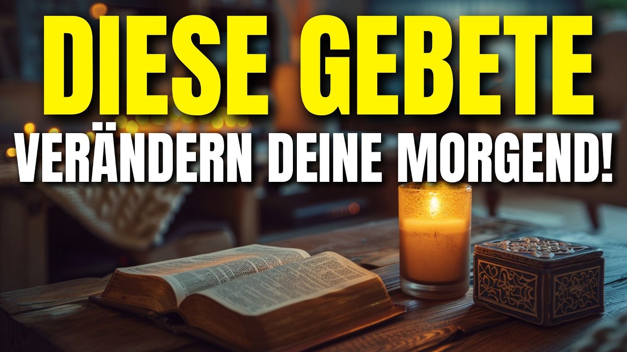 Beginne deinen Tag mit diesem kraftvollen Gebet ✨ Spüre den Frieden Gottes am Morgen!